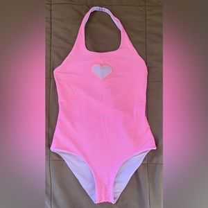 Reversible one piece swimsuit